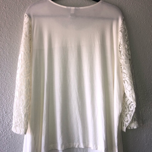 Lane Bryant Lace Blouse - Picture 7 of 8